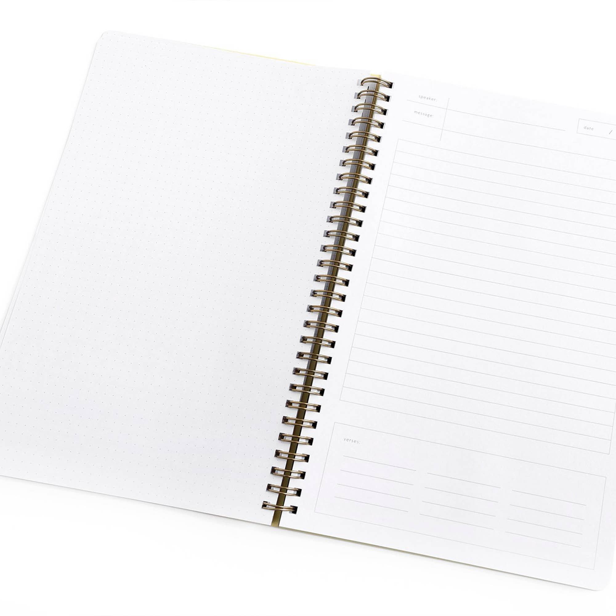 Church Notes Co. - Wholesale Notebook - Smiley by Callie Danielle Bible Study Notebook6