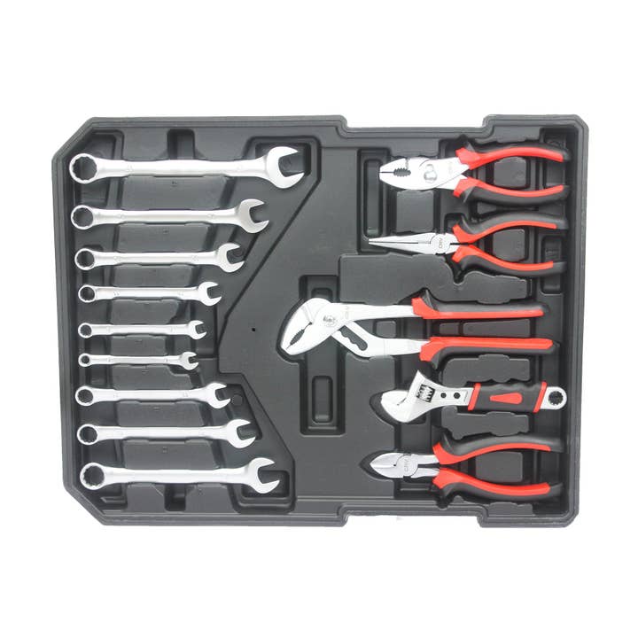 39F Inc. - Wholesale Tool Set - Home Repair Tool Set with Rolling Toolbox-4 Drawer21
