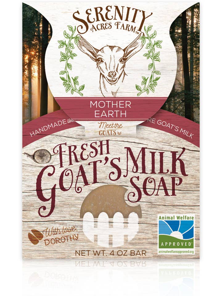 Goat's Milk Soap – Mother Earth for wholesale by Serenity Acres Farm