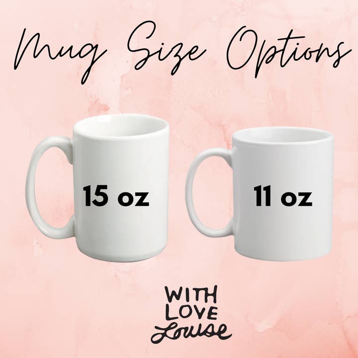 With Love Louise - Wholesale Coffee Mug - Joy To The World Retro 70s style mug