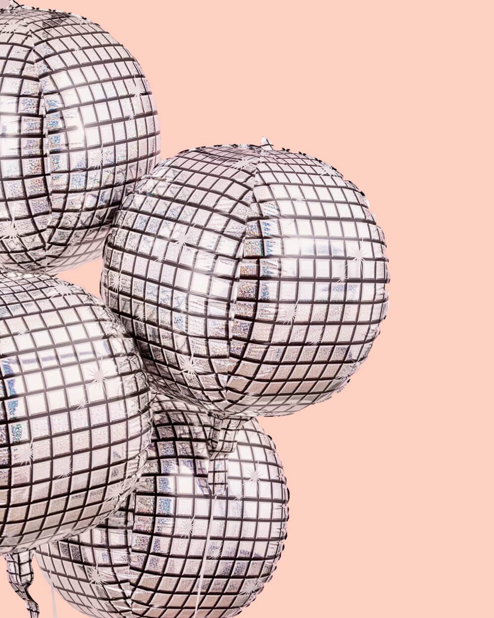 Petit Fetti - Wholesale Balloon - Disco Ball Party Foil Balloons, Birthday Decor, Supplies2