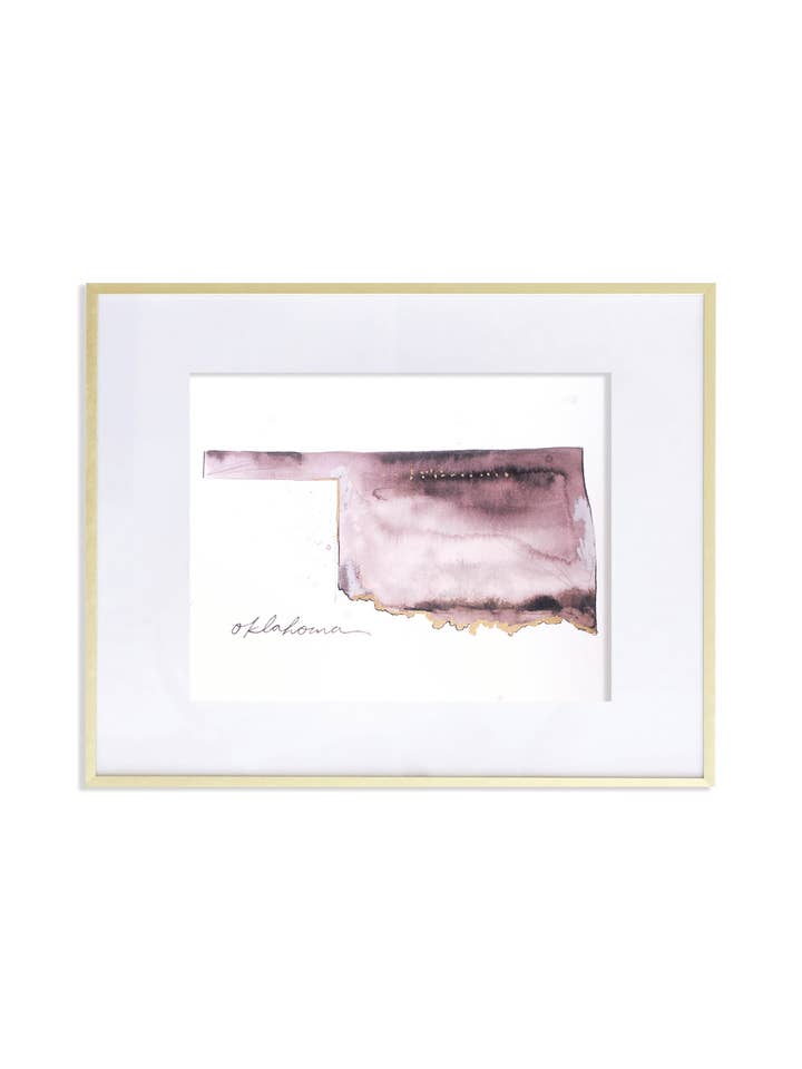 Imprimé Oklahoma pour la vente par Whitney Winkler