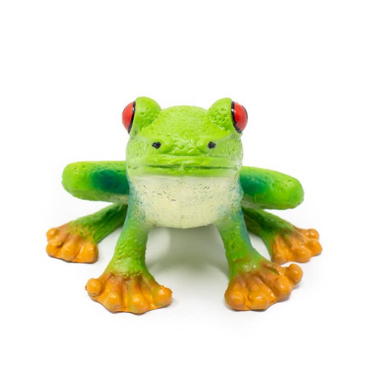 Natural Rubber Toys - Wholesale Klassiek speelgoed - Kinderen - Groene kikker3