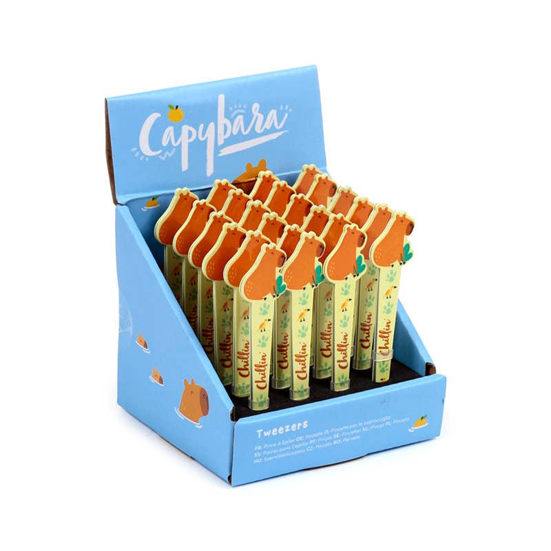 Puckator Ltd - Wholesale Tweezers - Capybara Shaped Tweezers0