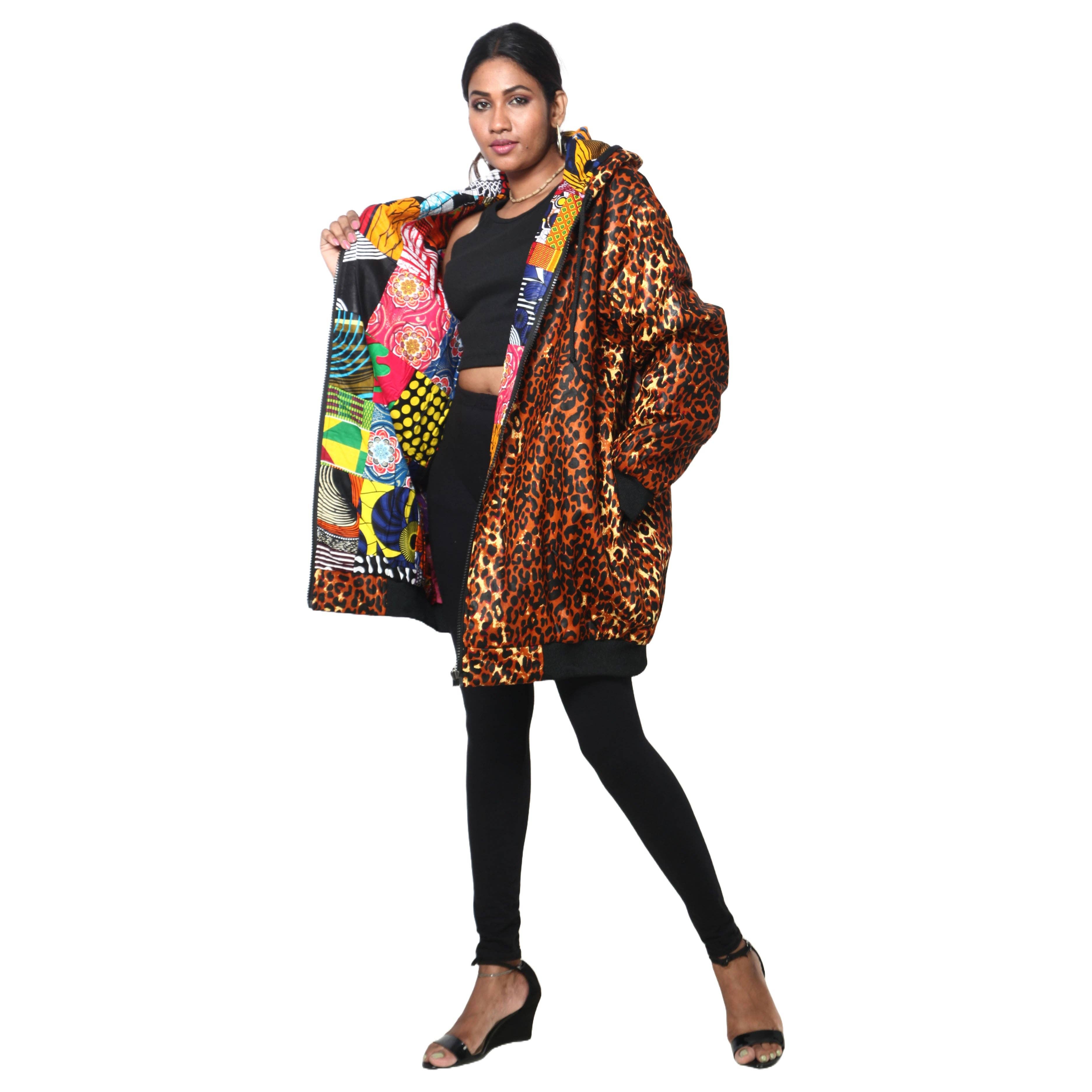 African Stars - Wholesale Retailer Display - Apparel - Unisex Reversible Jacket -- FI-2730