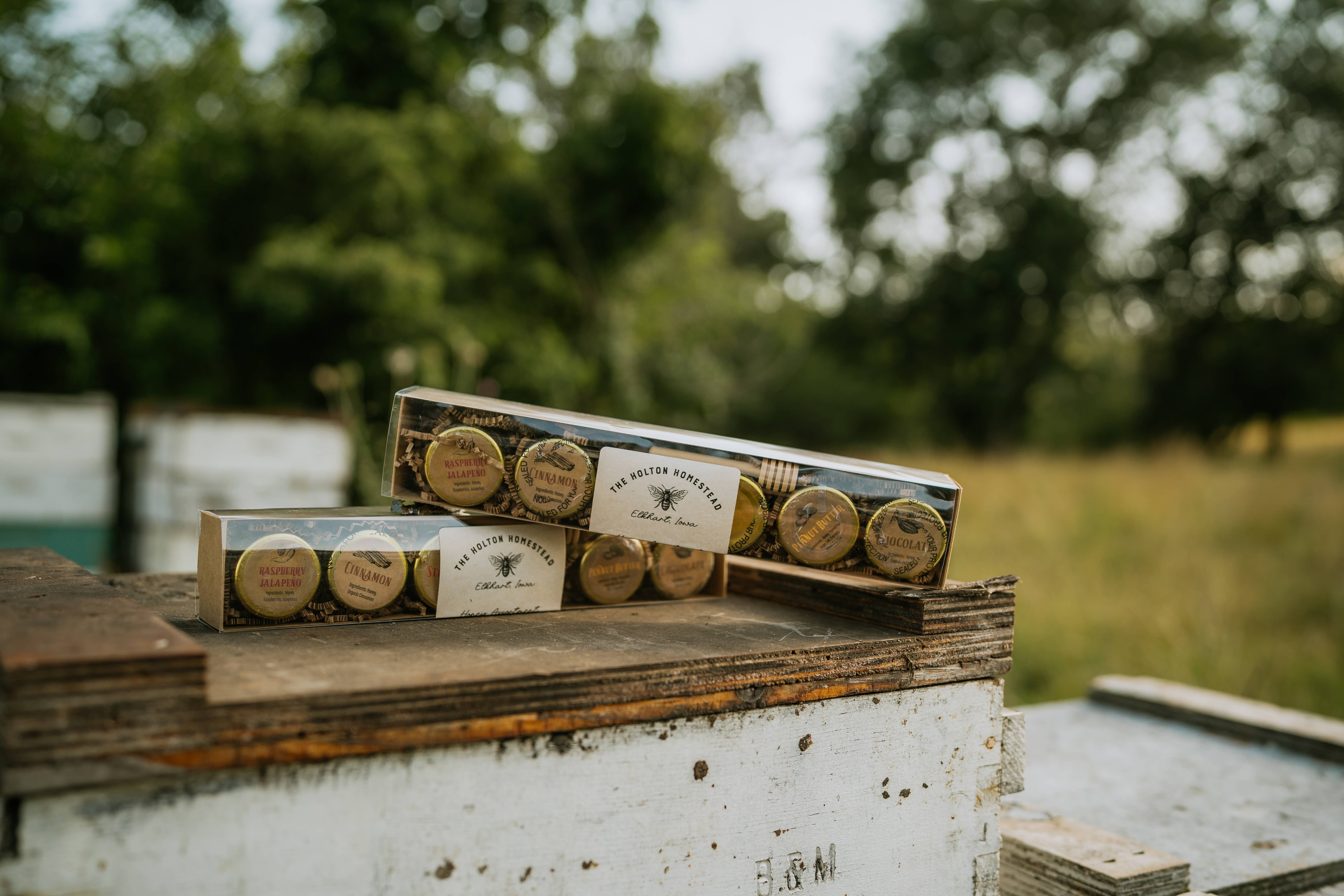 The Holton Homestead – wholesale Honey – Honey Assortment Boxes1