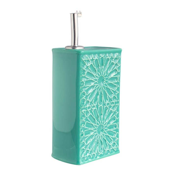 Companhia Atlântica – wholesale Oil/vinegar dispenser – Ceramic Cruet "Alicatos" 500ML - Various Colors - With Dispenser9