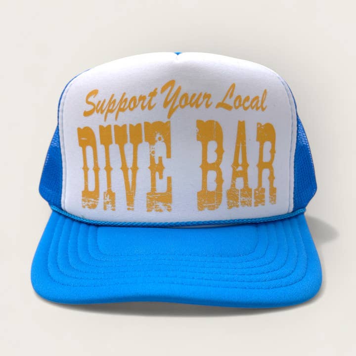 Stöd din lokala bar | Blå/Vit för wholesale av Happi Style