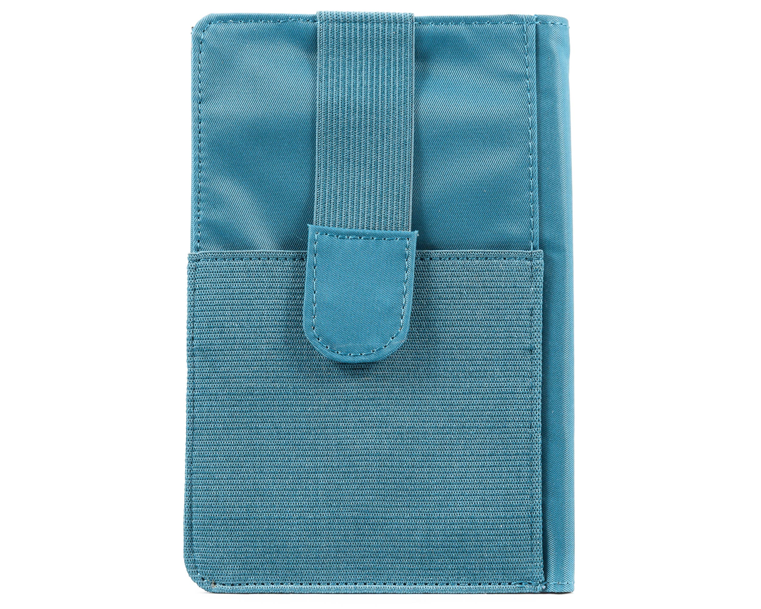 Big Skinny Wallets - Wholesale Wallet - Unisex - RFID Blocking Plus Sized MyPhone Bifold Wallet - Ocean Blue1