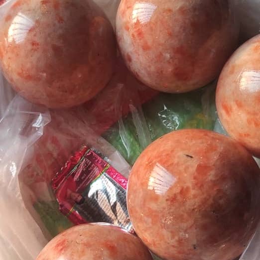 AmazeU - Wholesale Spiritual Stone/Crystal - Sunstone Sphere/Ball