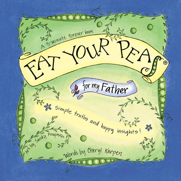 Eat Your Peas for my Father - Gift Book - Limited Edition for wholesale by Eat Your Peas Collection by Gently Spoken