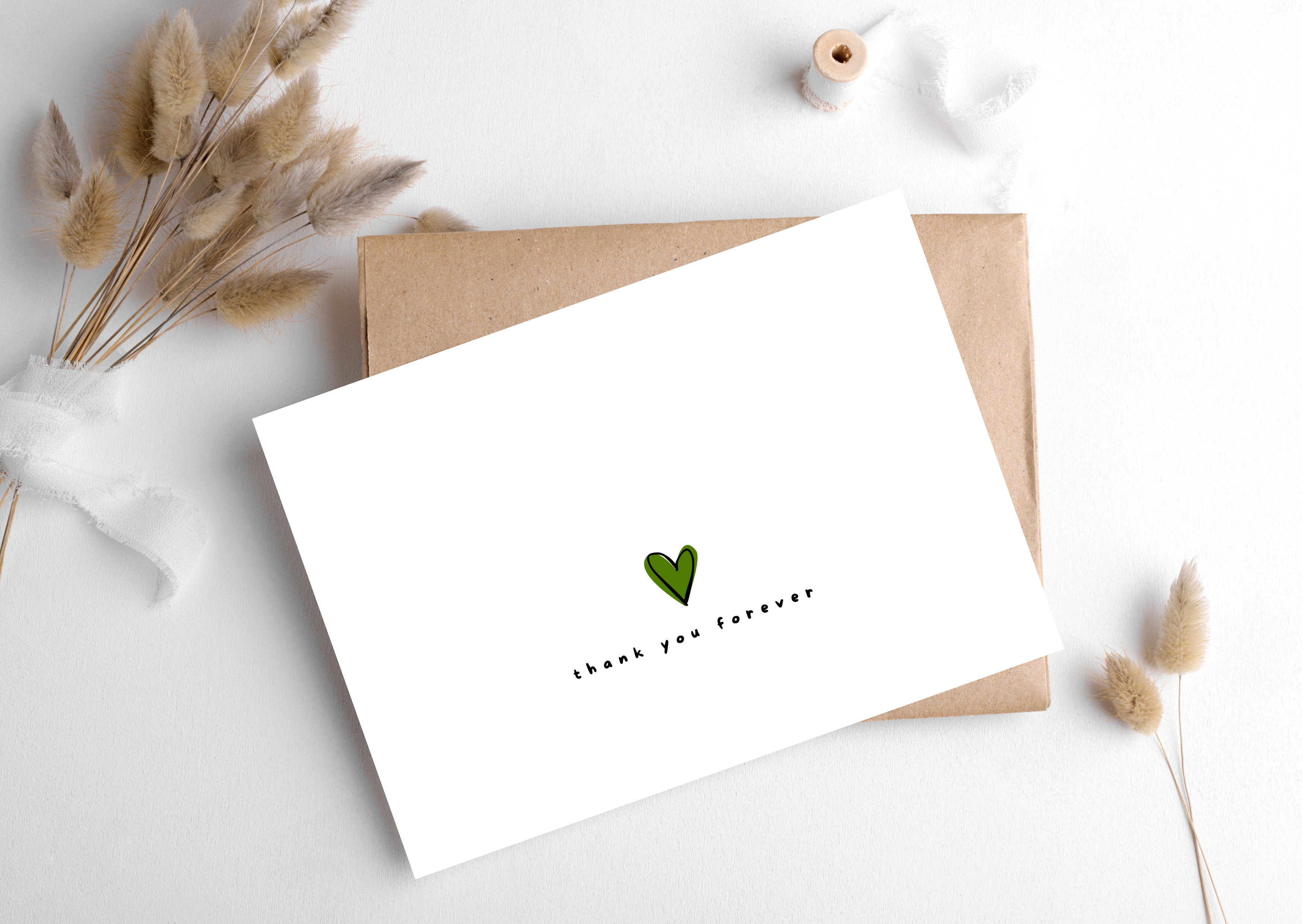 My Hygge Shop - Wholesale Thank You Card - THANK YOU FOREVER CARD1