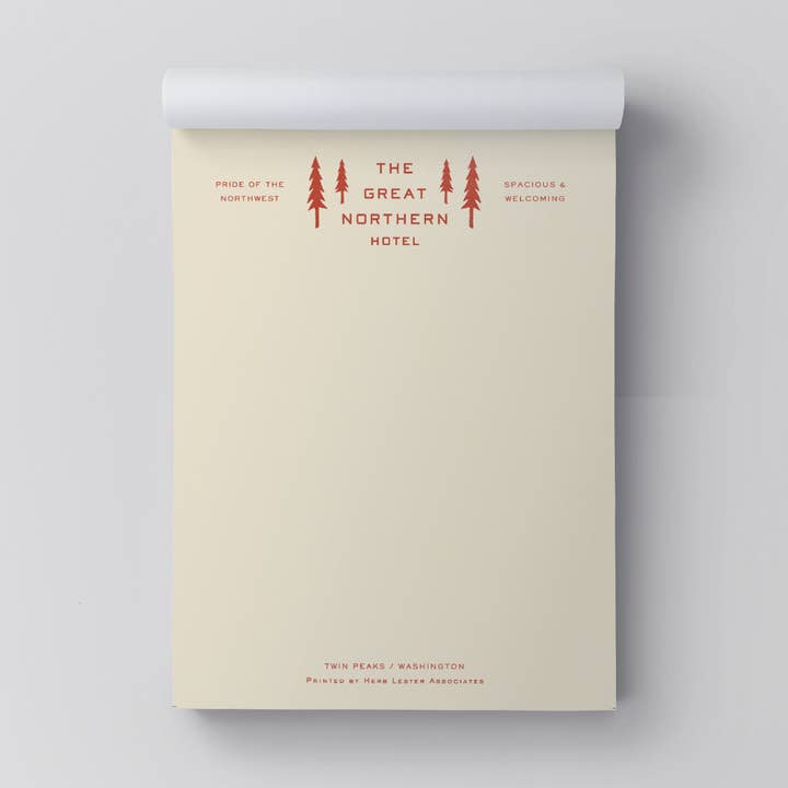 Herb Lester Associates - Wholesale Notepad - The Great Northern Hotel: Fictional Hotel Notepad Set0