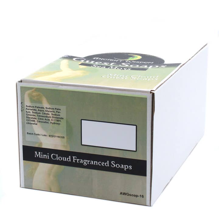 AWGifts Europe - Wholesale Bar Soap - Grey Cloud Guest Soap - Sea Moss1