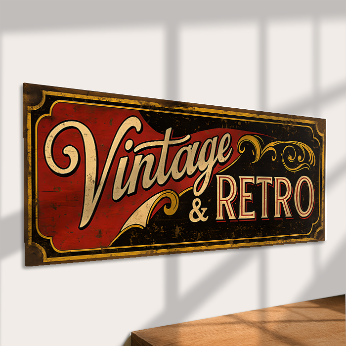 The British Metal Signs Company – wholesale Wall sign – Vintage & Retro Metal Sign – Classic Nostalgic Wall Decor2