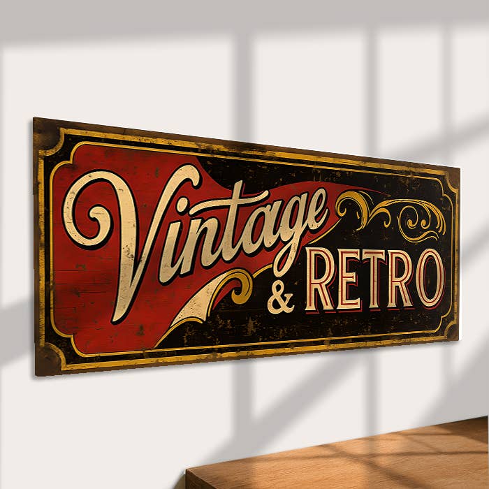 The British Metal Signs Company – wholesale Wall sign – Vintage & Retro Metal Sign – Classic Nostalgic Wall Decor2