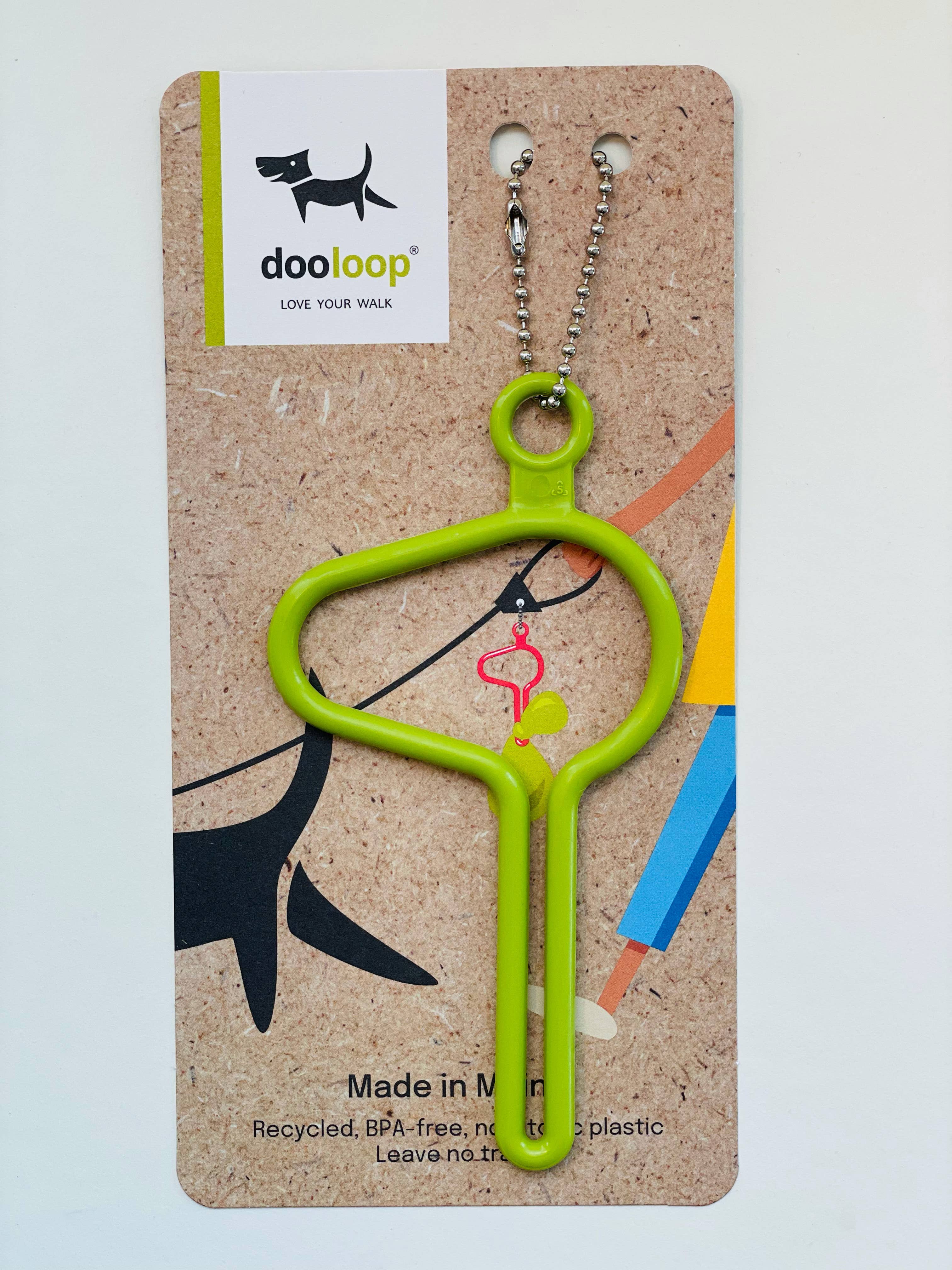 The dooloop by Houndswag LLC - Wholesale Pet Poop Bag Dispenser - Matcha Green Dooloop POP Box4