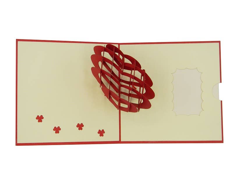 RF Distribution - Wholesale Love Card - SURPRISE Heart origami card2