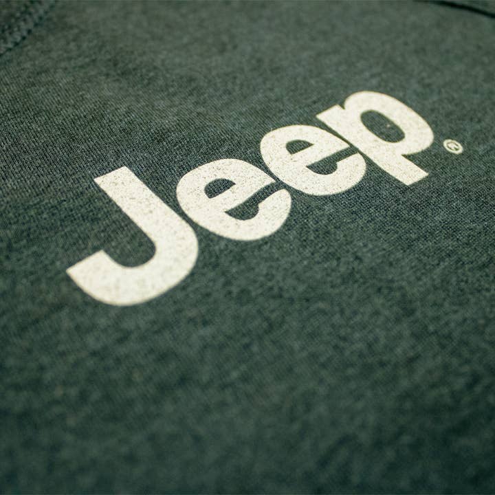 Mens Jeep® Directions T-Shirt - Heather Forest Green for wholesale on Faire4
