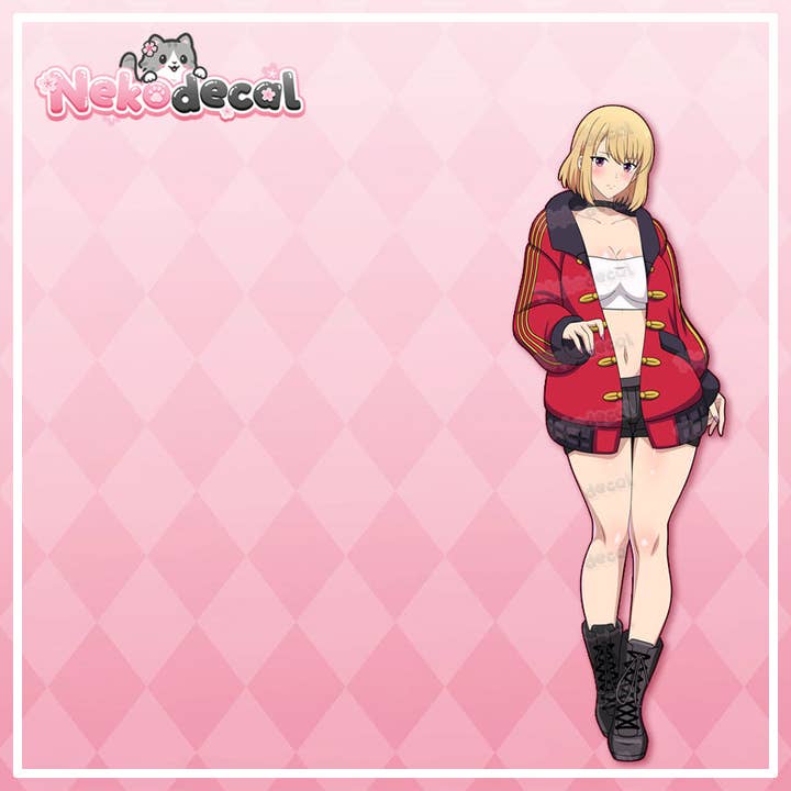 Nekodecal - Wholesale Phone & Laptop Stickers - Casual Waifu Stickers3