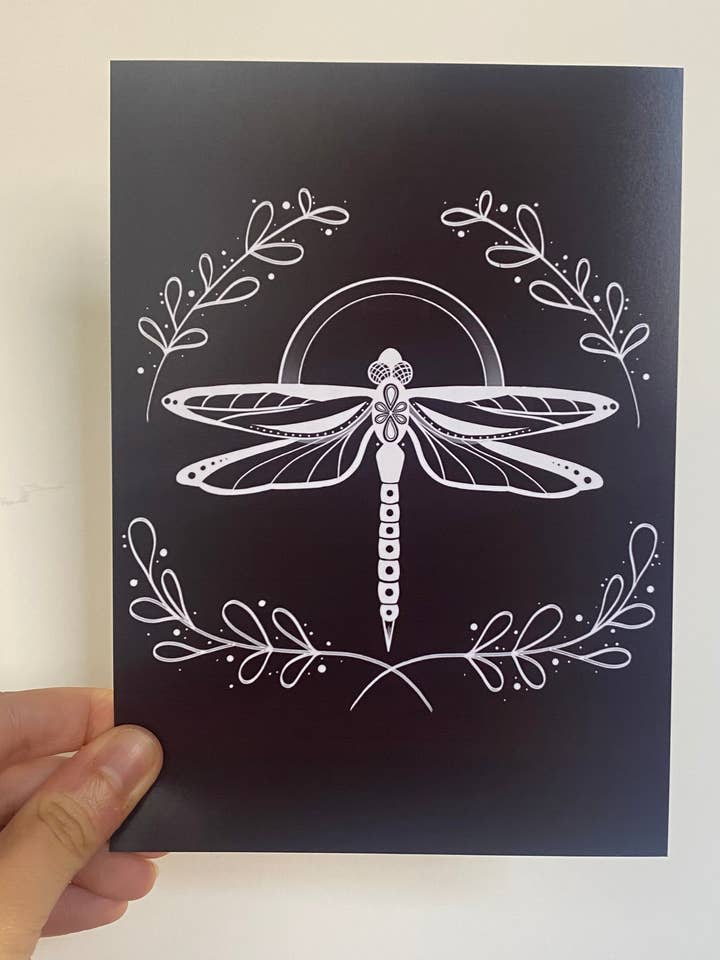 Imprimé libellule pour la vente par Minor Inconvenience Co