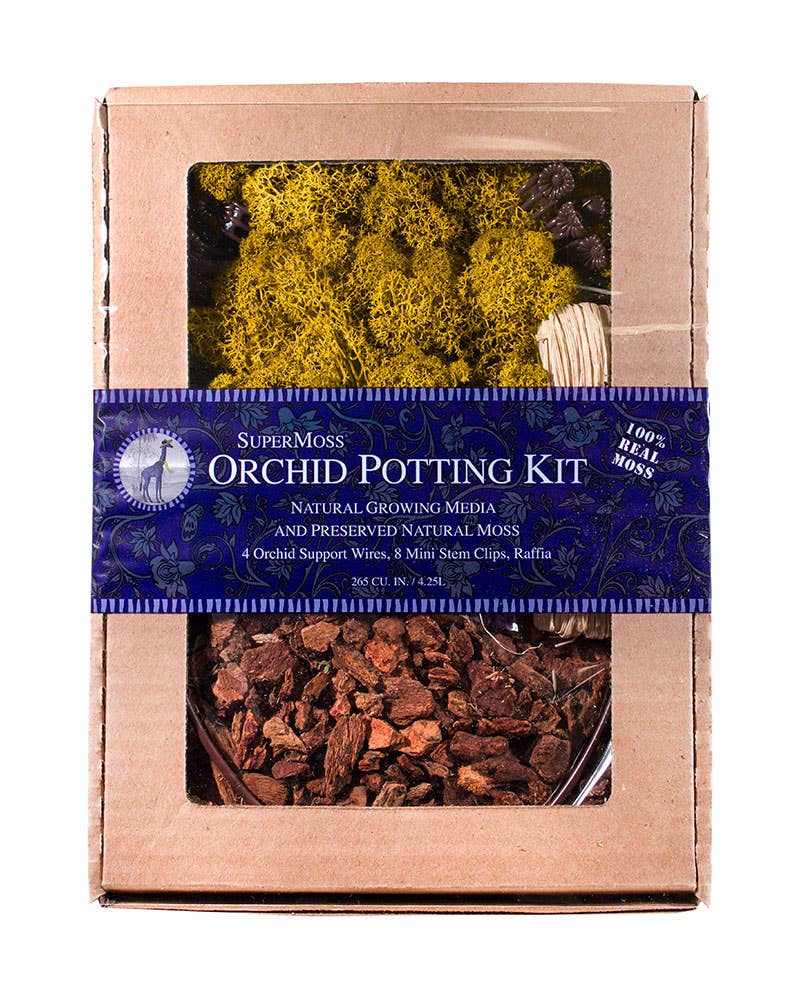 SuperMoss - Vendita all'ingrosso Kit per lavoretti fai da te - Kit per invasare orchidee, muschio di renna1