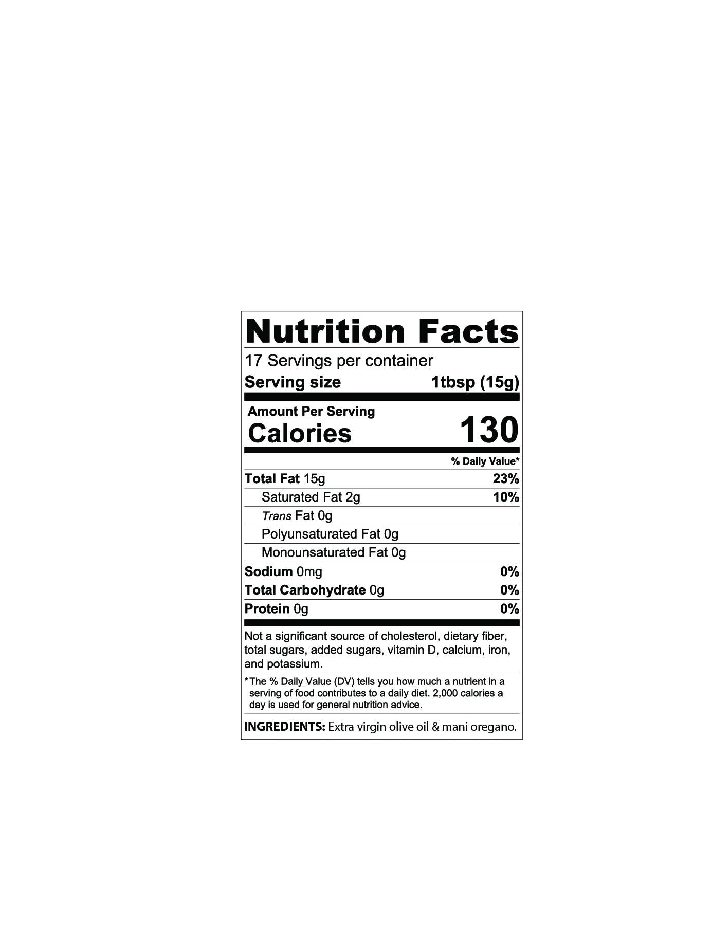 Liokareas – wholesale Olive oil – Oregano Olive Oil - 250ml2