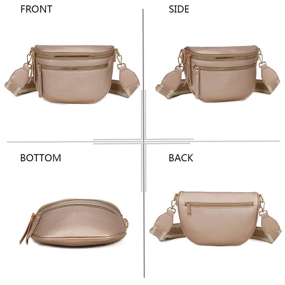 Gallantry - Vendita all'ingrosso Marsupio - Donna - Léonie (Z-83051-8) borsa a tracolla in ecopelle testurizzata24