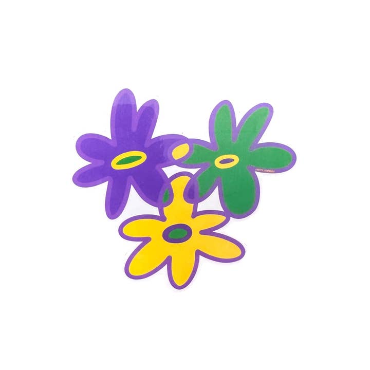 Mardi Gras Stickers for wholesale by COLETTE BERNARD