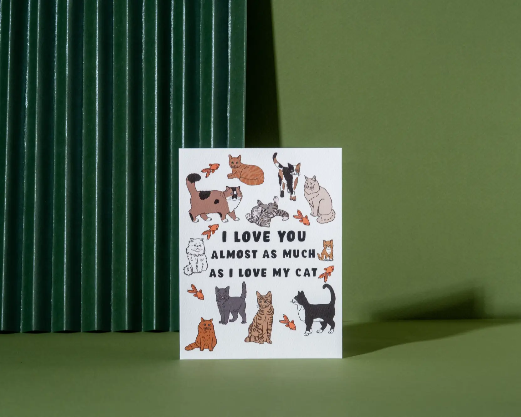 Illustrating Amy - Vente Cartes de déclaration d'amour - Carte J'aime Mon Chat4