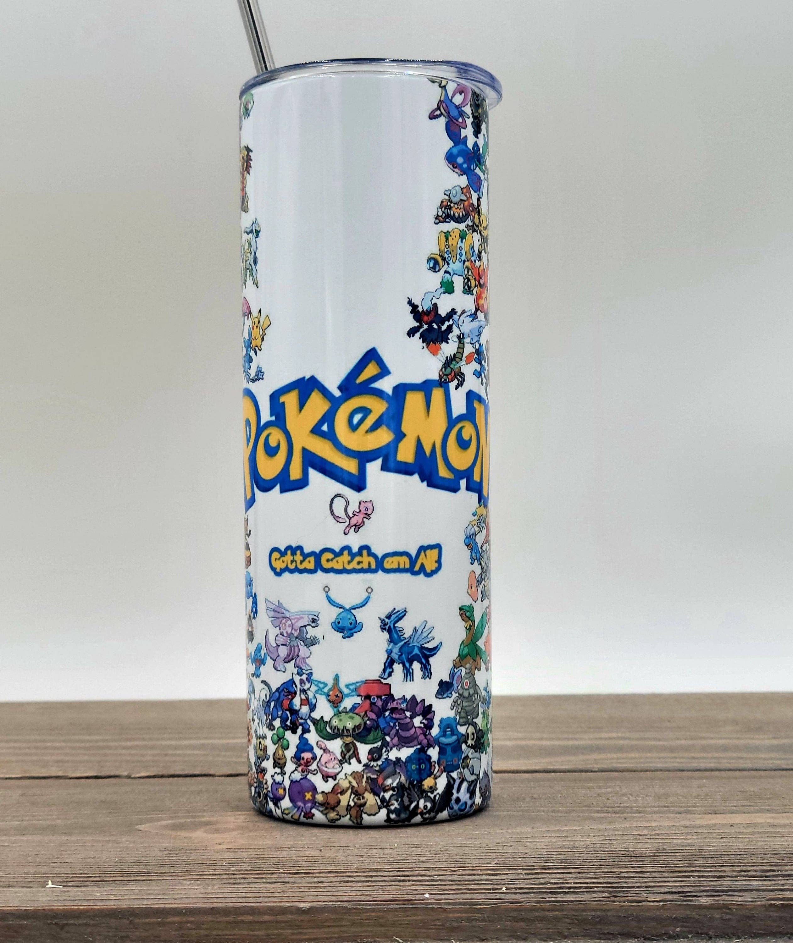 LGH Designs - Vendita all'ingrosso Bicchiere/tazza termica - Bicchiere Pokemon Gotta Catch 'Em All Tumbler Programmi TV Videogiochi Anime Regalo Bicchieri in Acciaio Inox Bicchieri Halloween Natale Compleanno 20oz2