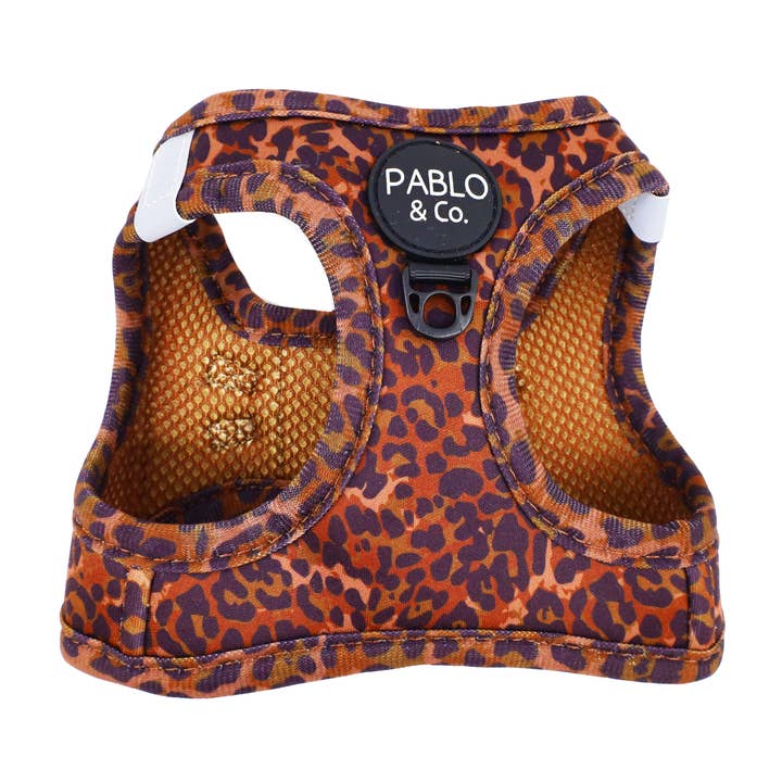Leopard: Step In Cat Harness for wholesale by Pablo & Co. Boutique