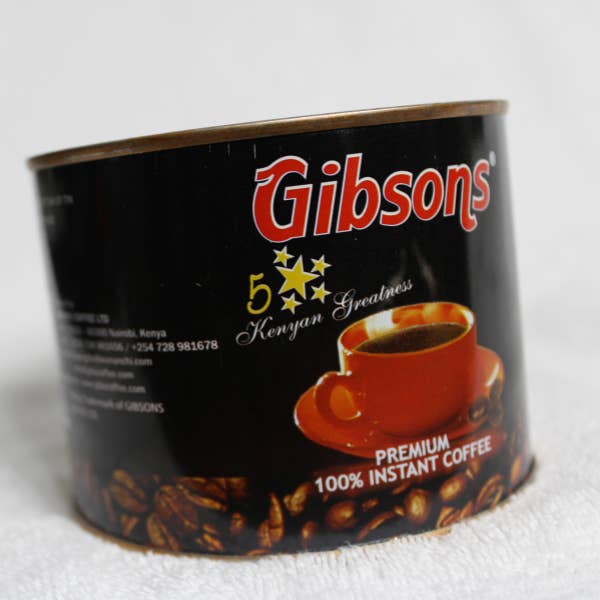 KENYA GIBSONS INSTANT COFFEE 100g for wholesale by World Safari Shops