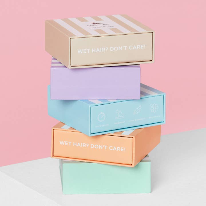 Dock & Bay UK – wholesale Hair towel/wrap – Dock & Bay Hair Wraps - Lombok Lilac (New Box)11