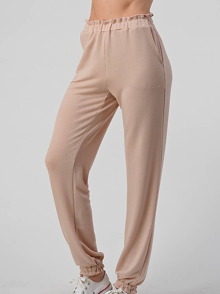 ELASTIC DETAIL HEM BOTTOM for wholesale by And Yvette