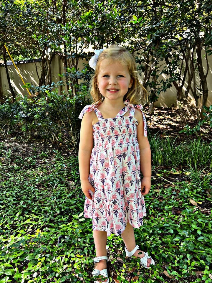 Kids Dhalia Dress for wholesale by Sur La Vague