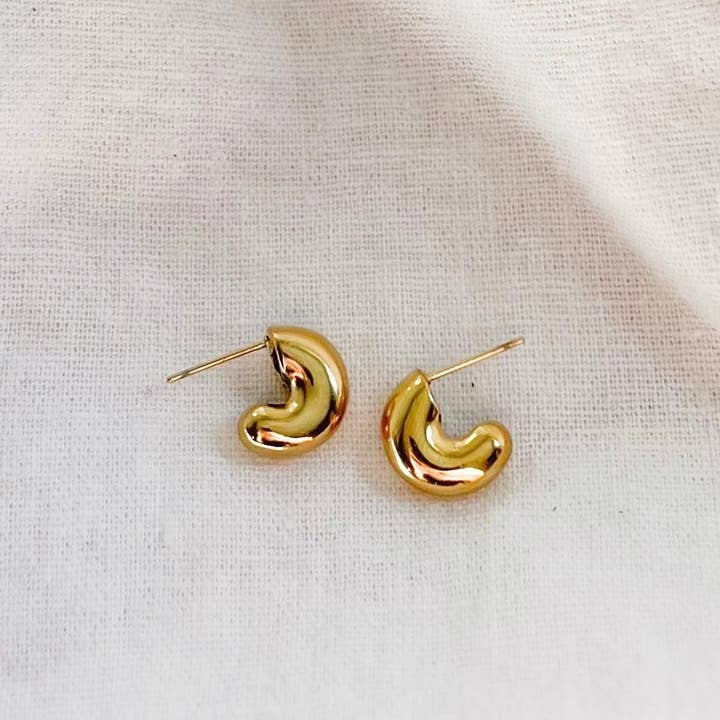 Natalie Clare Collections - Vente Créoles - Demi-cerceau à bulles4