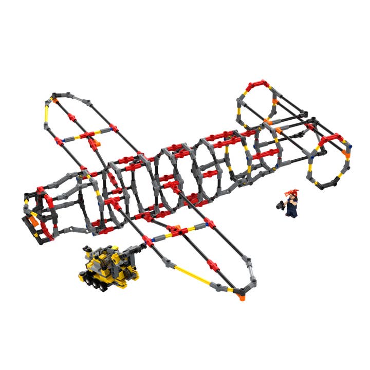 Rosie the Riveter Deluxe Kit with Rig, B24, and Book for wholesale by Brick Books LLC