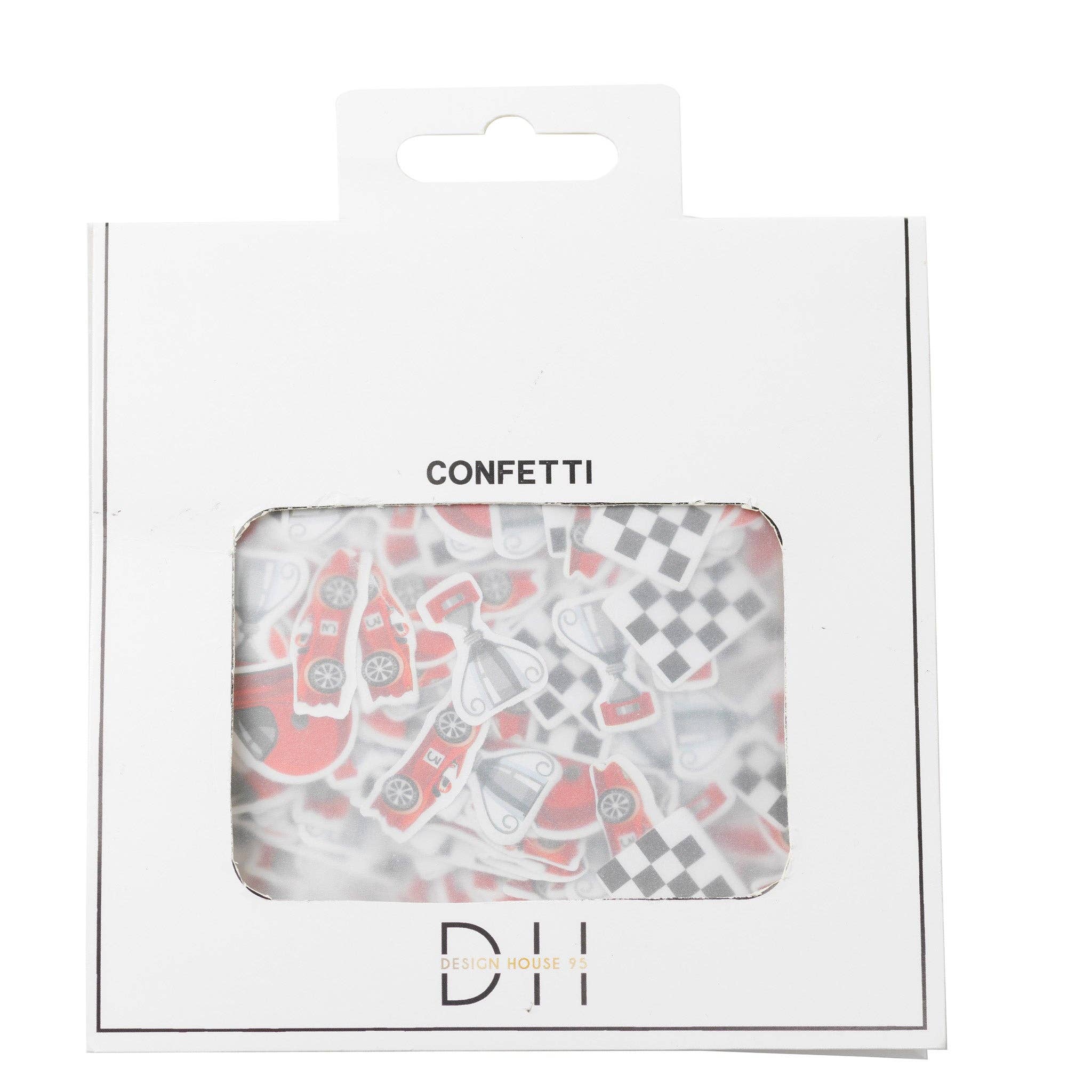 Designhouse95 – Engroshandel Konfetti – Konfetti med racingdesign, 30 gram1