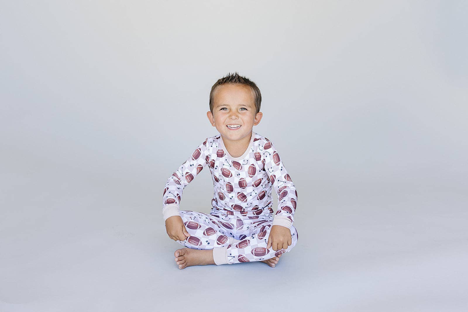 Lucky Panda Kids - Wholesale Lounge Set - Kids - Bamboo Two Piece Kids Clothing Set | Game Day10