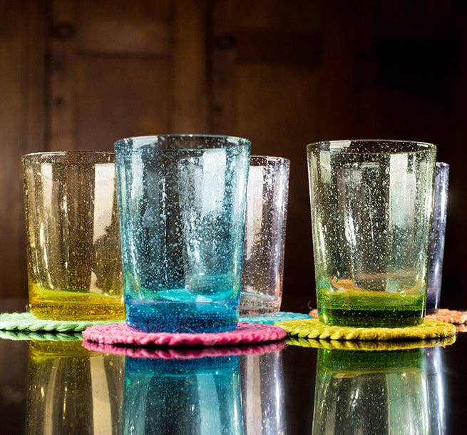 British Colour Standard North America - Wholesale Placemat - BRITISH COLOUR STANDARD - Silky Jute Placemats in Medici Blue, Tied Set of 4 Mats, 10.5'' D3