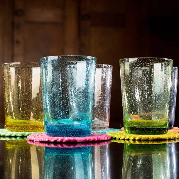 British Colour Standard North America - Wholesale Placemat - BRITISH COLOUR STANDARD - Silky Jute Placemats in Medici Blue, Tied Set of 4 Mats, 10.5'' D3