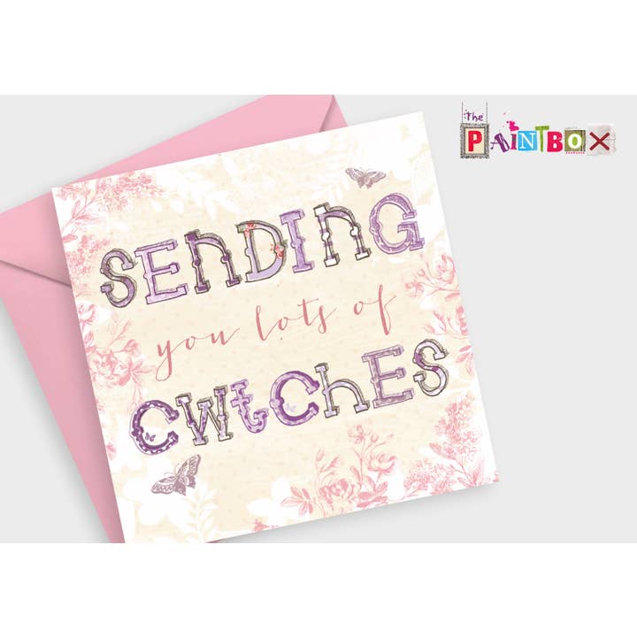 Skickar dig massor av Cwtches - Gratulationskort x6-pack för wholesale av The Paintbox