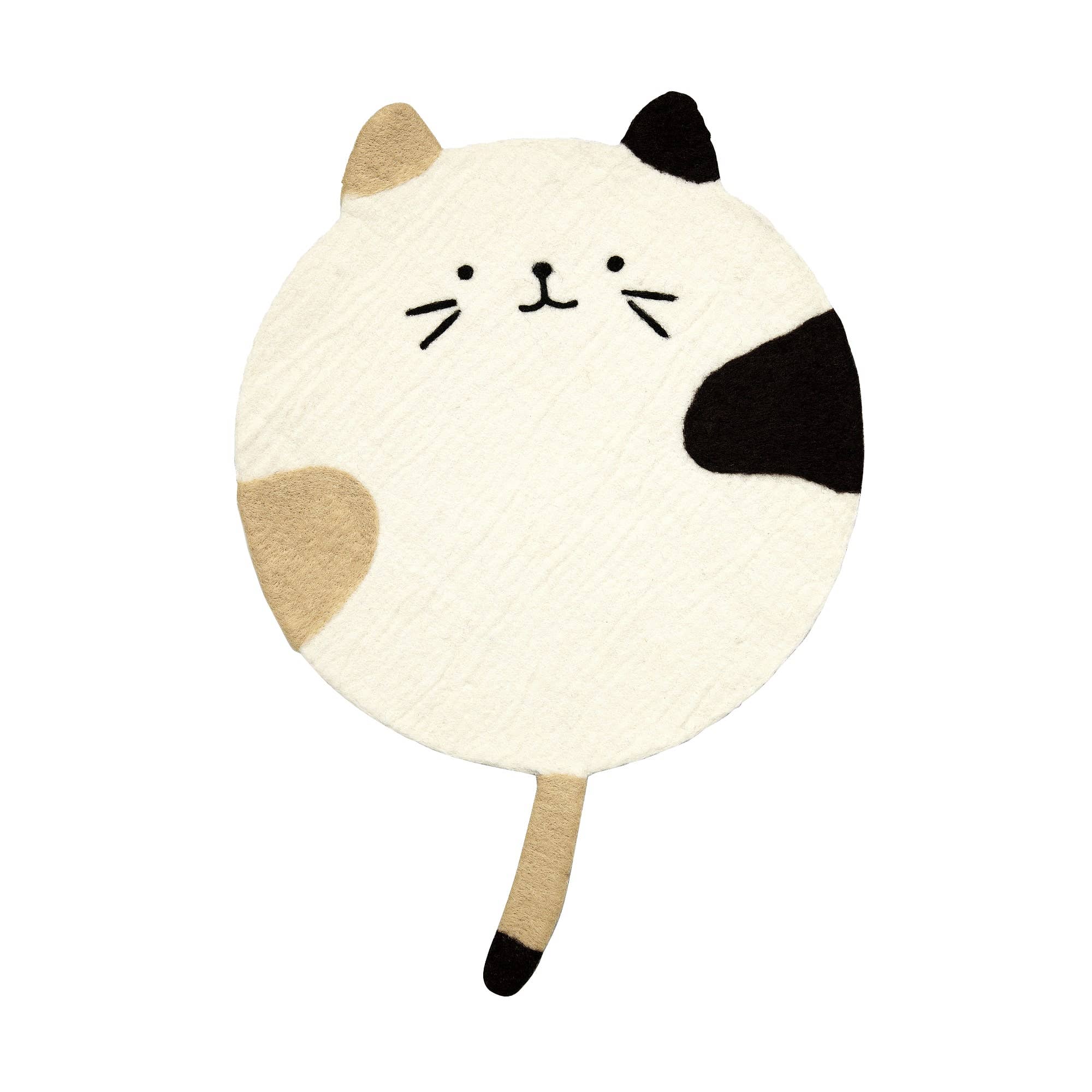 Everest Pet Supply & Gifts - Vente Lit – chat - Tapis de repos pour chat en laine 100 % naturelle, feutré à l'eau, doux et confortable0