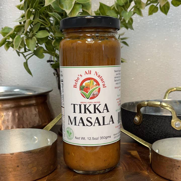 Bebe's All Natural - Vendita all'ingrosso Salse - Bebe's All Natural - Tikka Masala Vegan - 12,5 oz/350 grammi