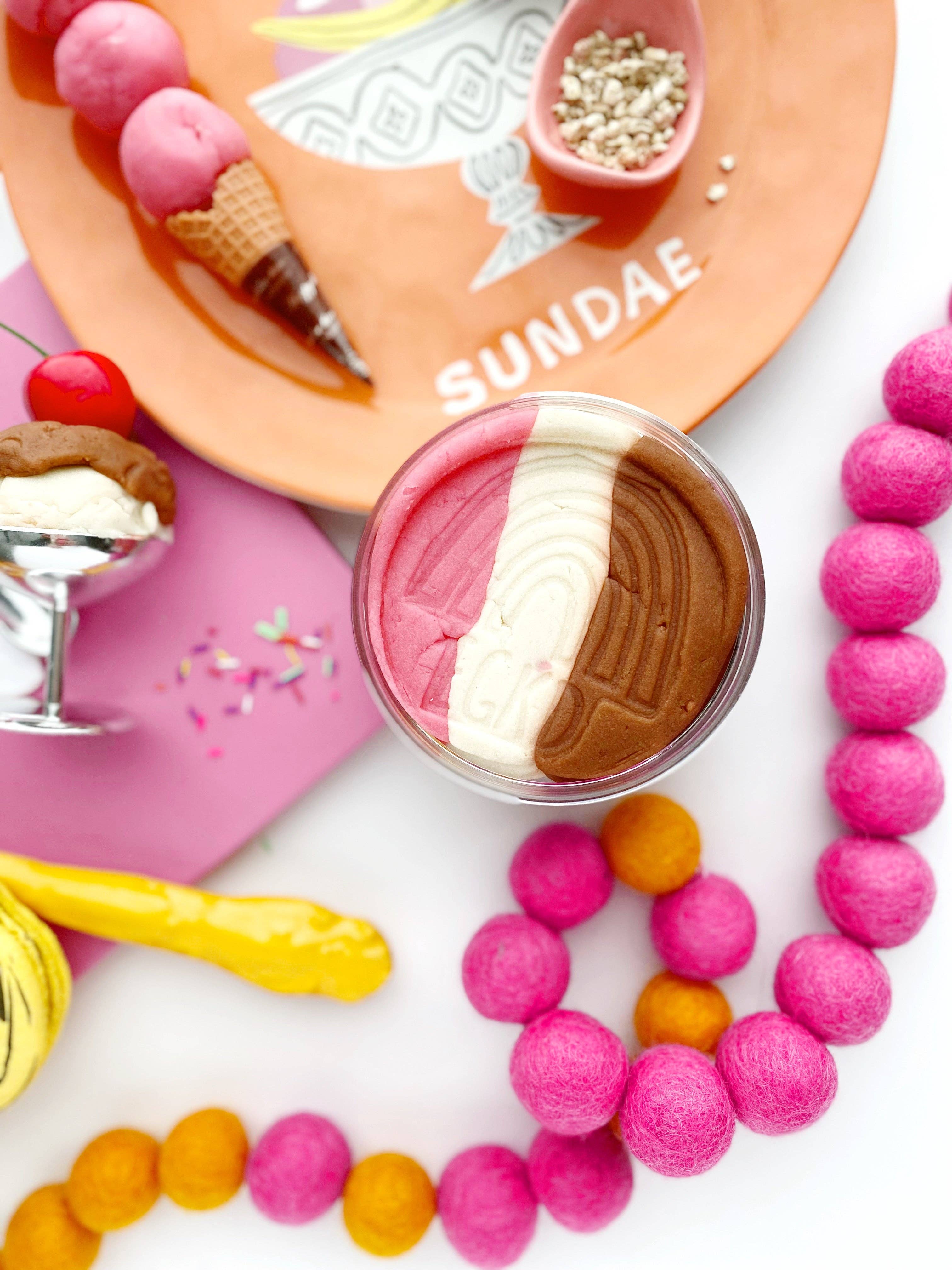 Earth Grown KidDoughs (KidDoughs by EGKD) - Wholesale Putty/Slime - Kids - Ice Cream KidDough Play Kit4