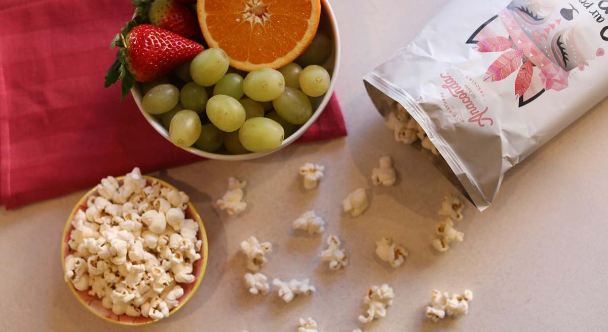 Gourmandise – Großhandel Popcorn – Popcorn mit Himalayasalz, luftgepoppt, Anaconda, 30 g1