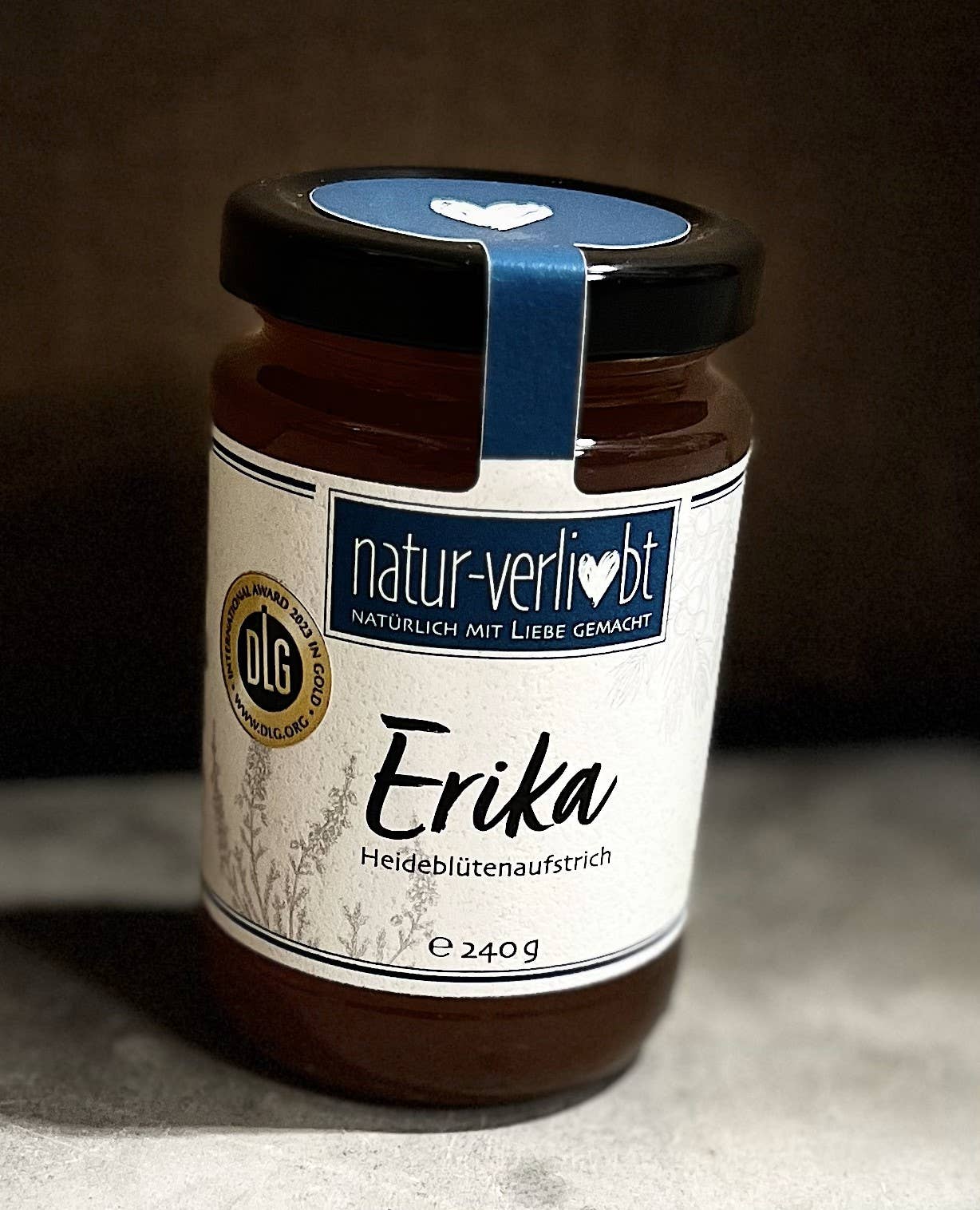 natur-verliebt - Wholesale Jam - Erika - Heidebloesem - goud DLG0