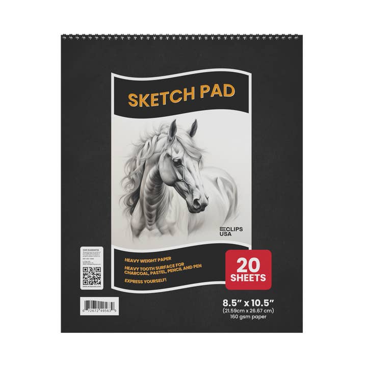 49563: Sketch Pad, 7X11, 20 Sheets (36 Packs) for wholesale by Eclips USA
