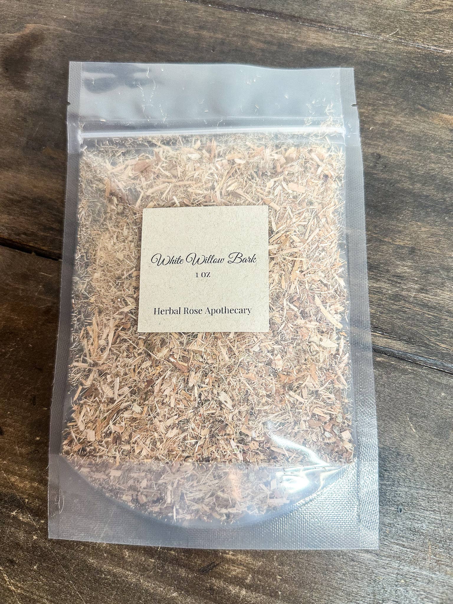Herbal Rose Apothecary - Wholesale Loose Tea - White Willow Bark2